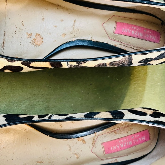 Isaac Mizrahi New York Leopard Kitten Heels size 6.5 M - Picture 7 of 9